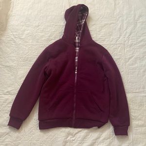PURPLE FLEECE JACKET!